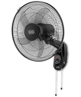 Black+Decker, 16-Inch Wall Fan, FW1620